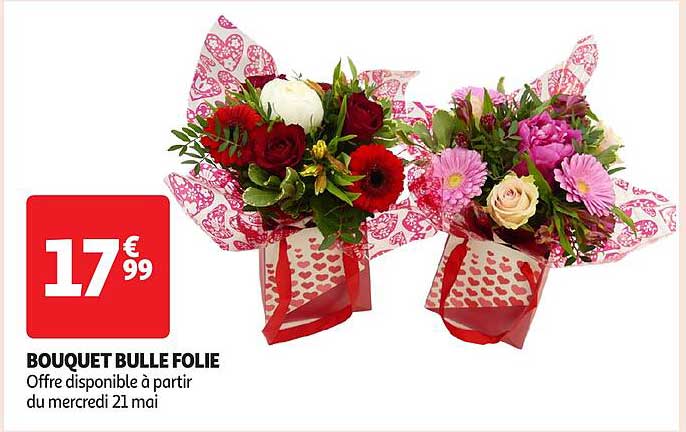 BOUQUET BULLE FOLIE