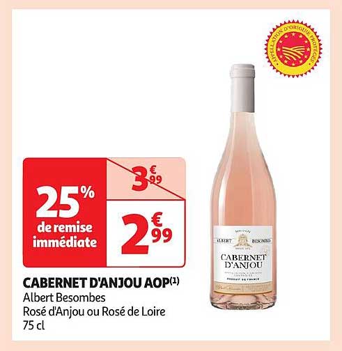 CABERNET D'ANJOU AOP(1) Albert Besombes