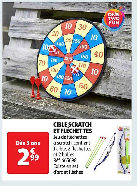 CIBLE SCRATCH ET FLÉCHETTES
