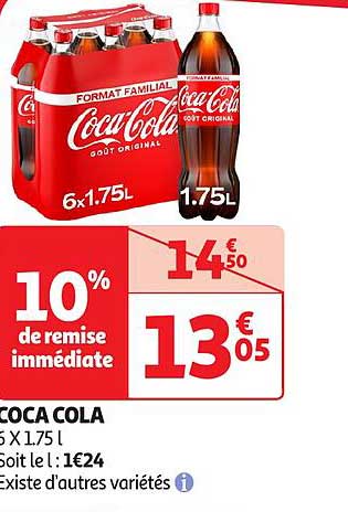 COCA COLA 6 X 1.75 L
