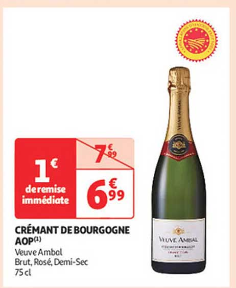 CRÉMANT DE BOURGOGNE AOP