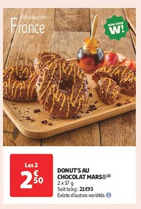 DONUT'S AU CHOCOLAT MARS