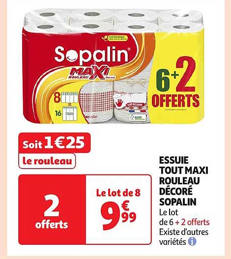 ESSUIE TOUT MAXI ROUEAU DECORé SOPALIN