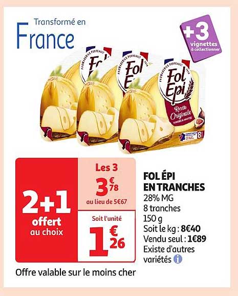 FOL ÉPI EN TRANCHES