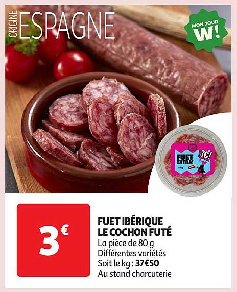 FUET IBÉRIQUE LE COCHON FUTÉ