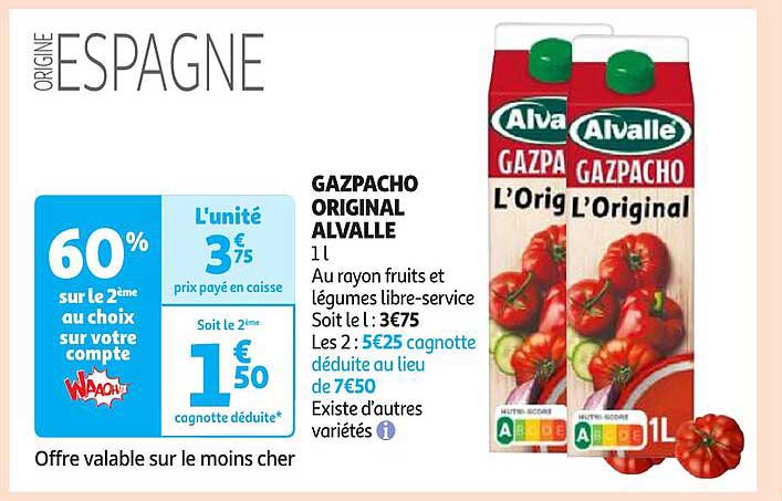 GAZPACHO ORIGINAL ALVALLE