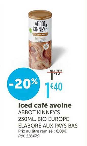 Iced café avoine