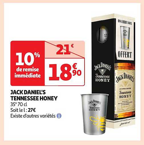 JACK DANIEL'S TENNESSEE HONEY