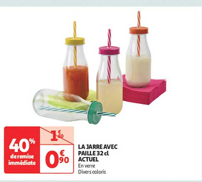 LA JARRE AVEC PAILLE 32 cl ACTUEL