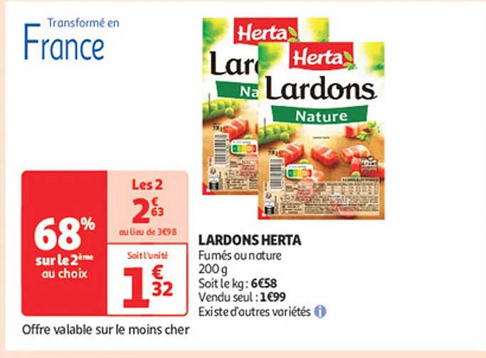 LARDONS HERTA