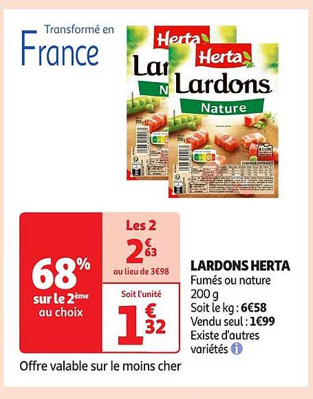 LARDONS HERTA