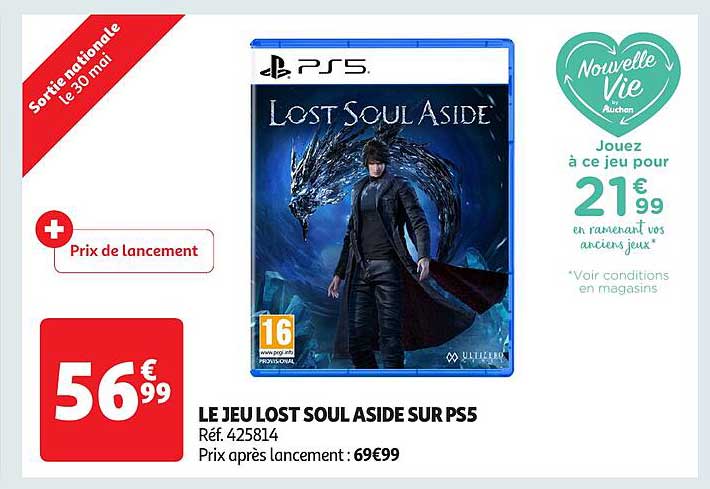 LE JEU LOST SOUL ASIDE SUR PS5