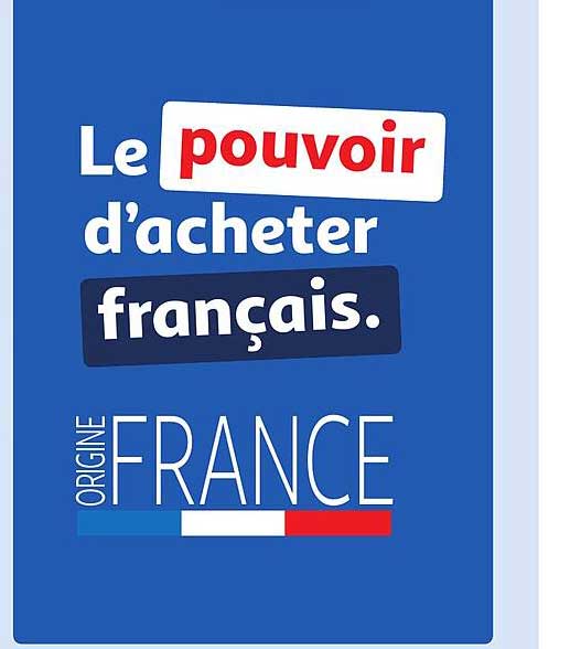 Le pouvoir d’acheter français.