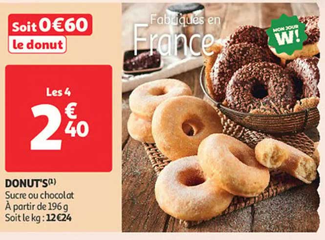 Les 4 Donuts - 2 € 40