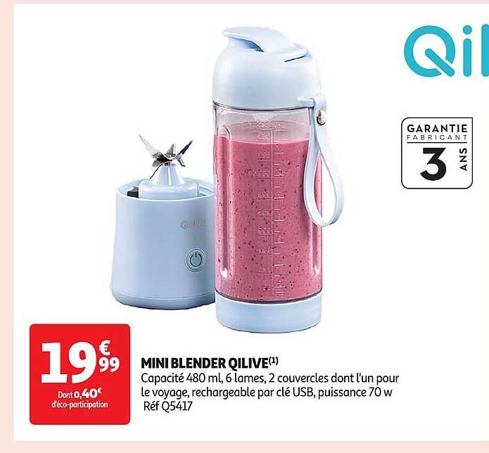 MINI BLENDER QILIVE