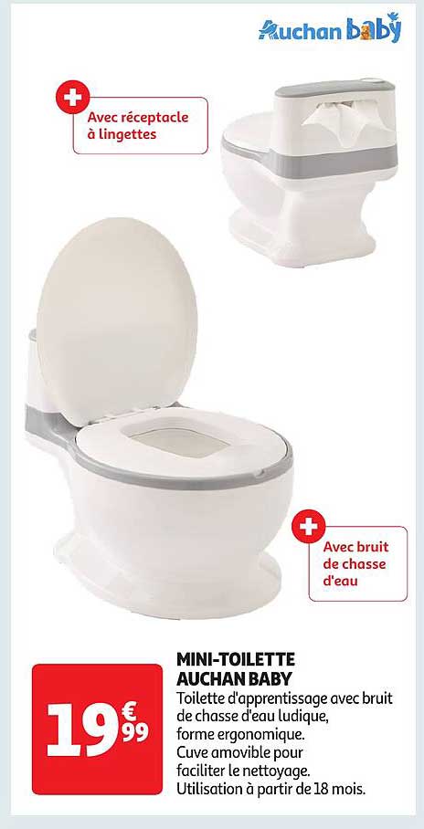 MINI-TOILETTE AUCHAN BABY