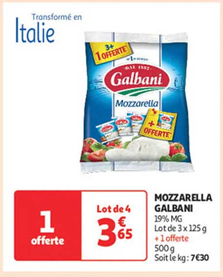 MOZZARELLA GALBANI