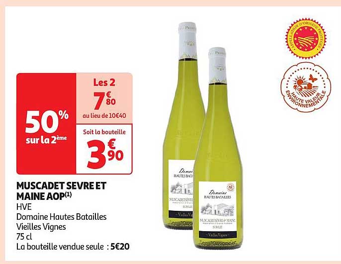 Muscadet Sèvre et Maine AOP