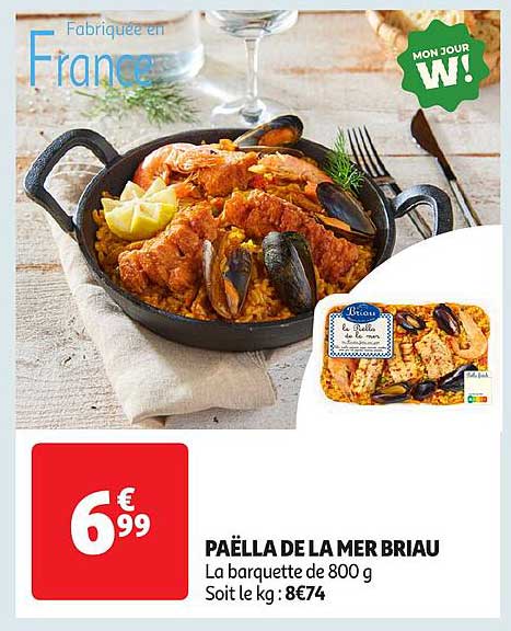 PAËLLA DE LA MER BRIAU
