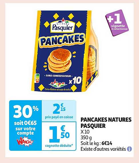 PANCakes NATURES PASQUIER