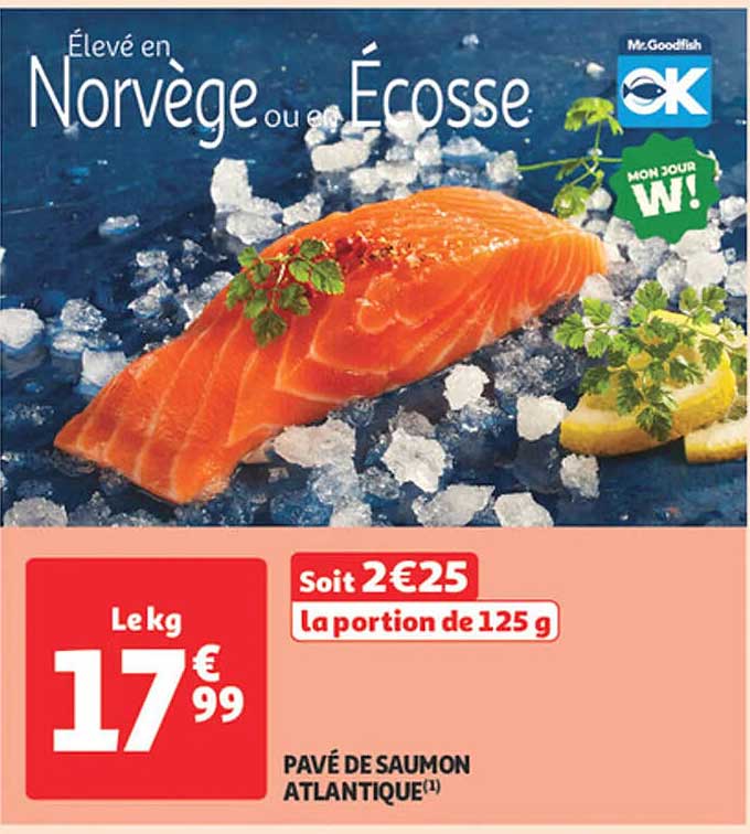 PAVÉ DE SAUMON ATLANTIQUE