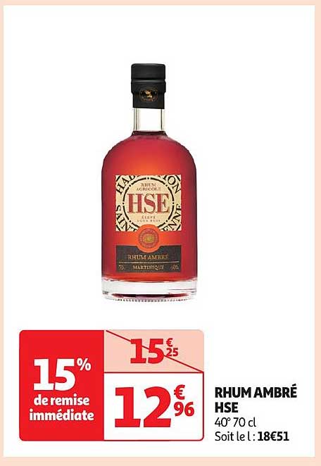 RHUM AMBRÉ HSE