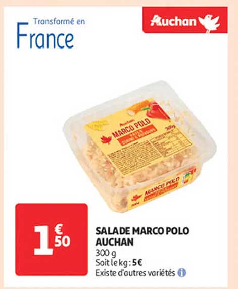 SALADE MARCO POLO AUCHAN