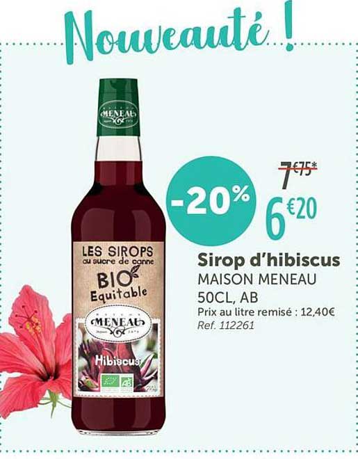 Sirop d'hibiscus