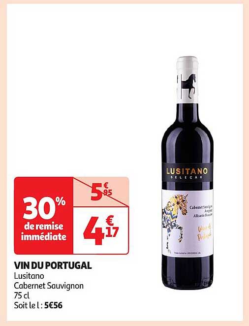 VIN DU PORTUGAL Lusitano Cabernet Sauvignon 75 cl
