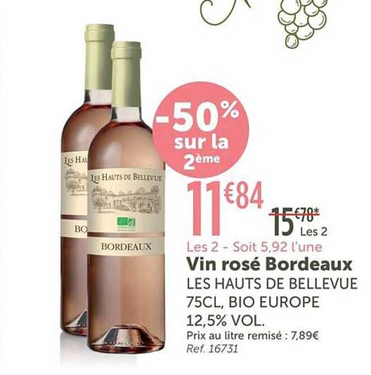 Vin rosé Bordeaux