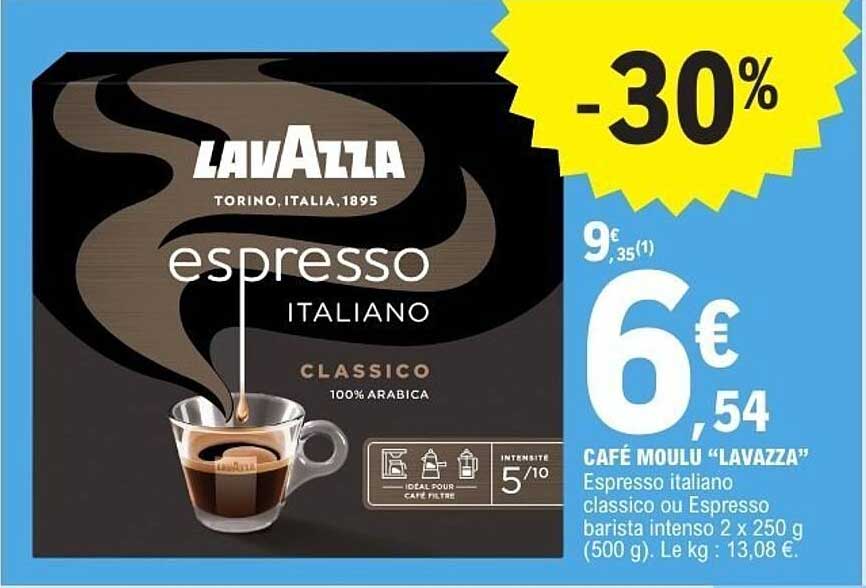 CAFÉ MOULU “LAVAZZA”