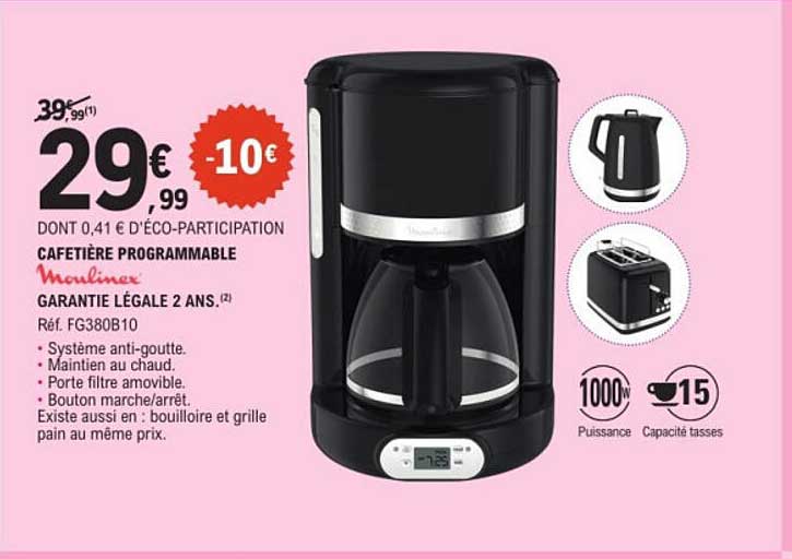 Cafetiere Leclerc Promonull