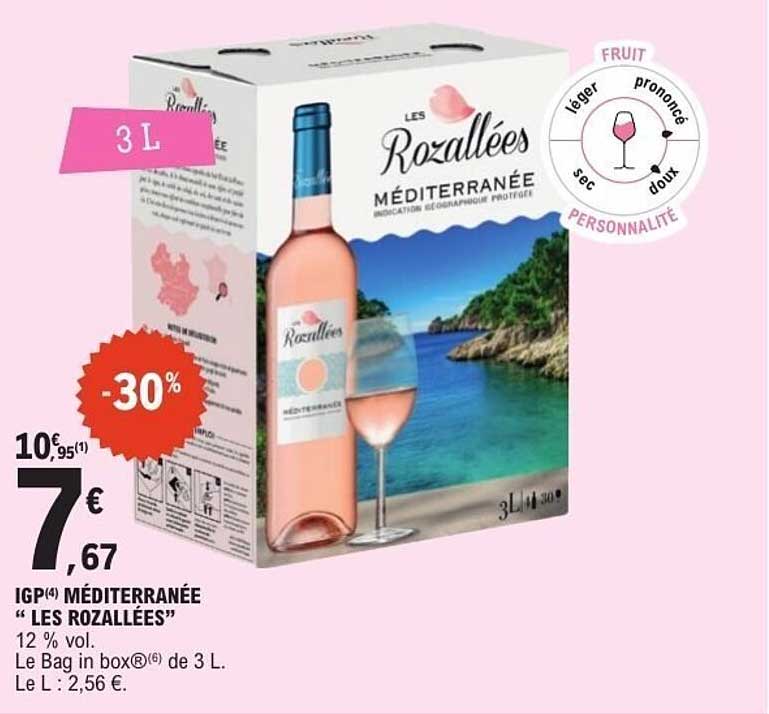 IGP MEDITERRANEE "LES ROZALLEES"