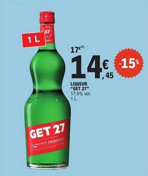 LIQUEUR “GET 27” 17,9% vol. 1 L