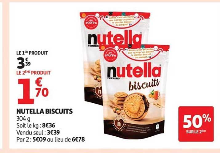 NUTELLA BISCUITS