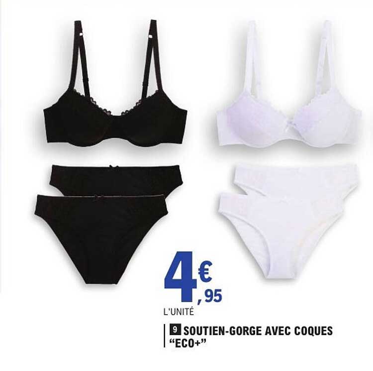 SOUTIEN-GORGE AVEC COQUES “ECO+”