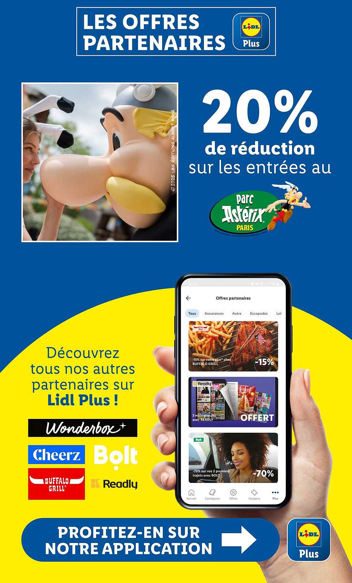 20% de réduction sur les entrées au parc Astérix