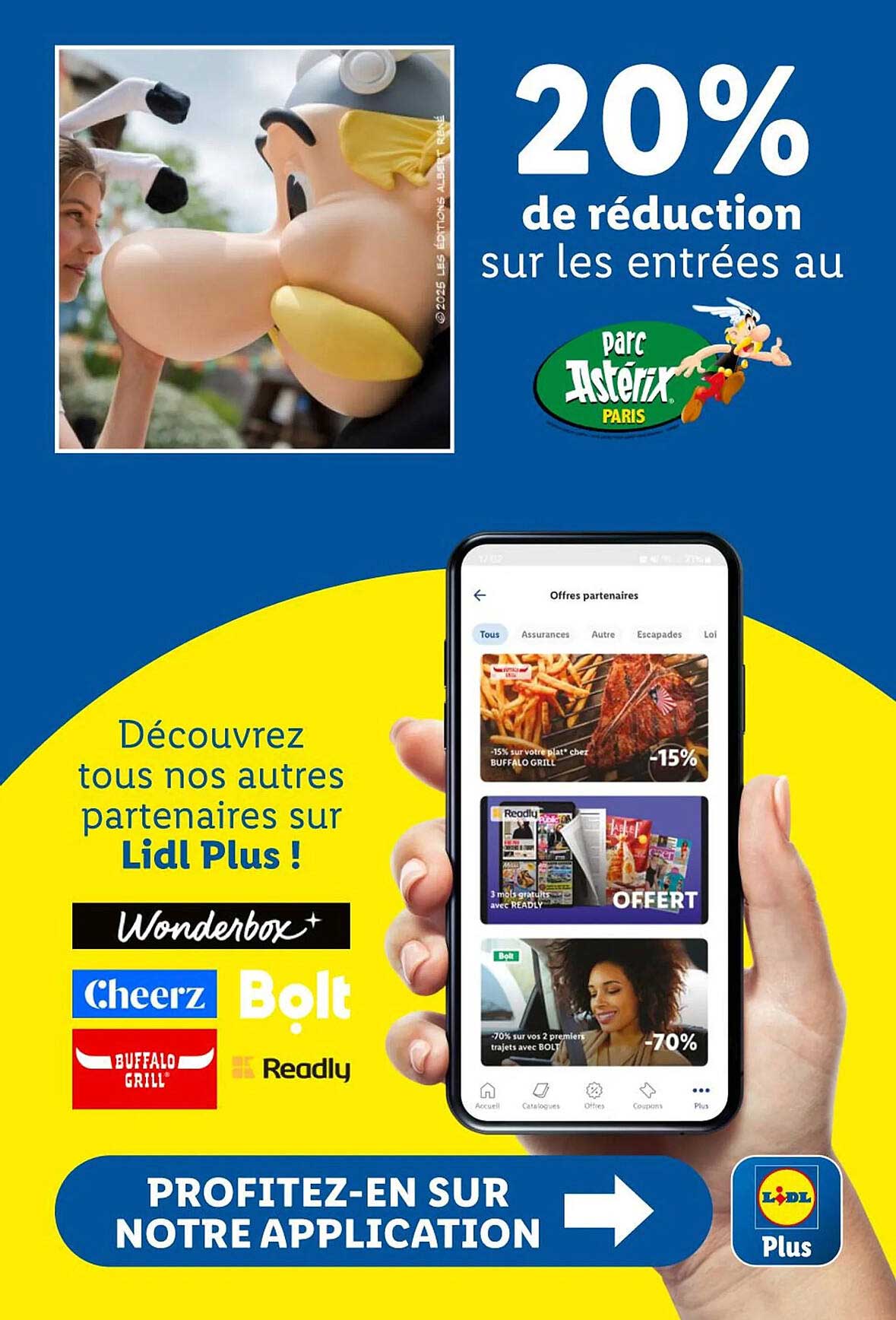 20% de réduction sur les entrées au parc Astérix