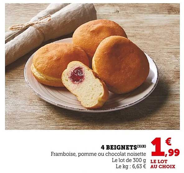 4 BEIGNETS(3)€