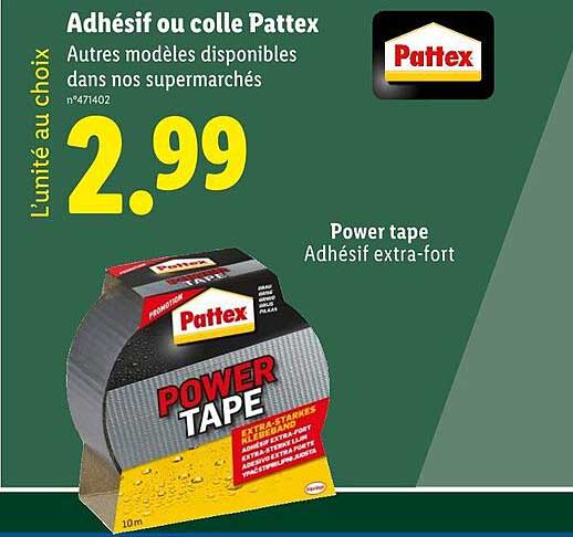 Adhésif ou colle Pattex