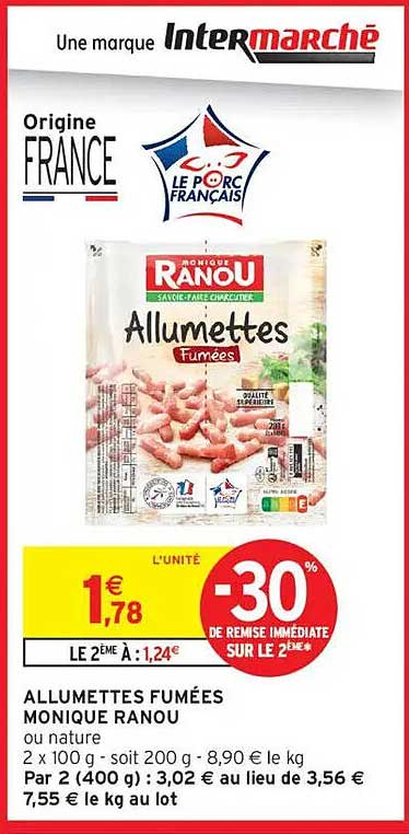 ALLUMETTES FUMÉES MONIQUE RANOU