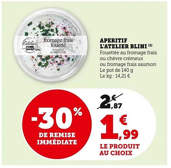 APERITIF L'ATELIER BLINI