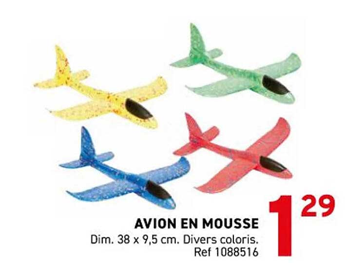 AVION EN MOUSSE