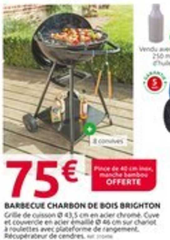 BARBECUE CHARBON DE BOIS BRIGHTON