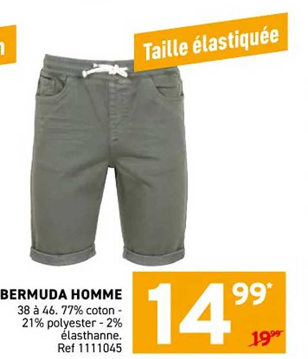 BERMUDA HOMME