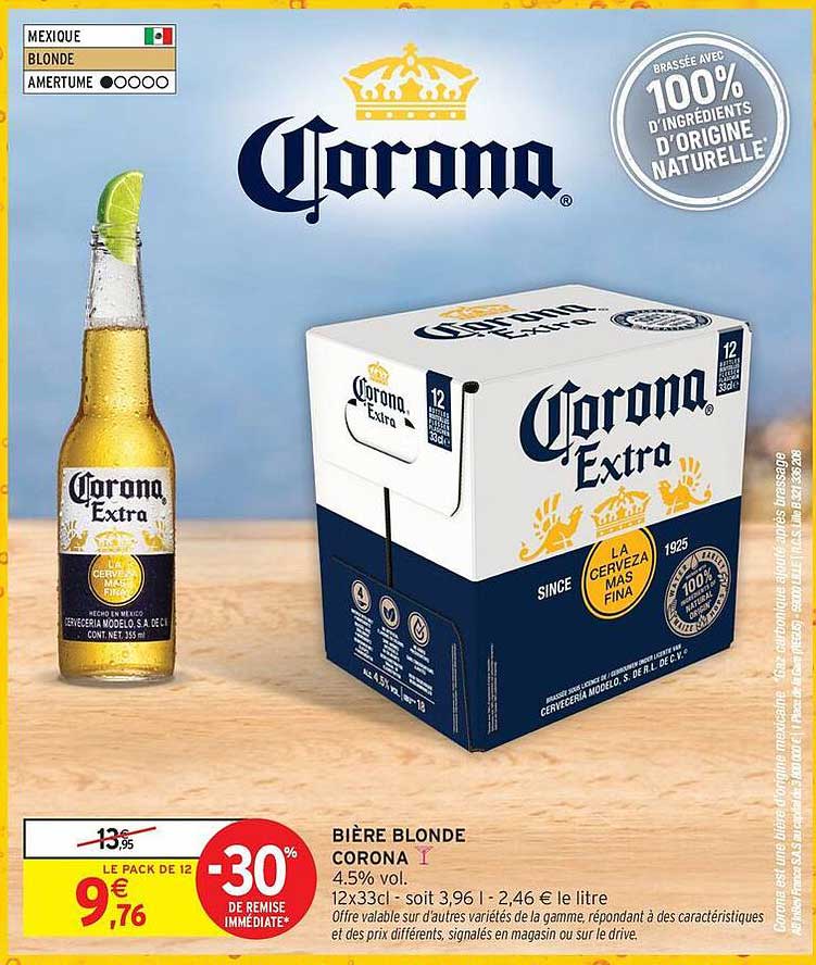 BIÈRE BLONDE CORONA