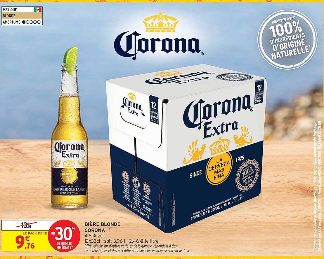 BIÈRE BLONDE CORONA