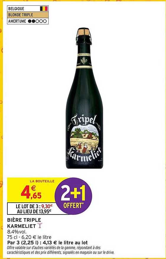 BIÈRE TRIPLE KARMELIET