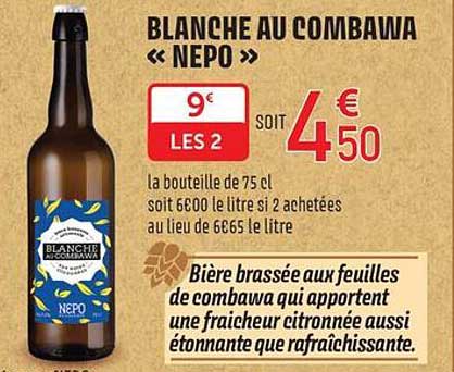 BLANCHE AU COMBAWA « NEPO »
