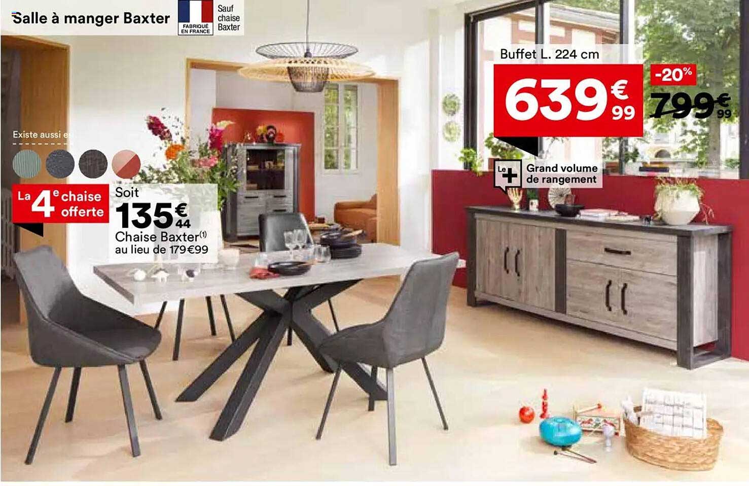 Buffet L. 224 cm